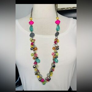Ruby Rd Mutlicolor Beaded Necklace